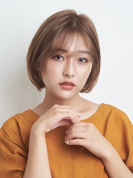 コムマティス 恵比寿ガーデンプレイス(Comme Matisse) ボブ/カーキグレージュ/大人かわいい[恵比寿/恵比寿駅]