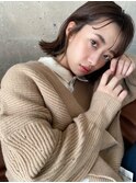 【#カットオフニュアンスボブ】