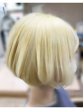 プレッソヘアー Presso hair ペールレモンカラー