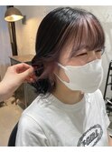 ヘムラインカラー☆