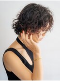 《Agu hair》ウェーブパーマボブ　20代30代40代 