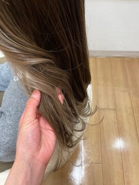 アメイジングヘアー 中沢店(AMAZING HAIR) イヤリングカラー/インナーカラー/ベージュ/ニュアンスカラー