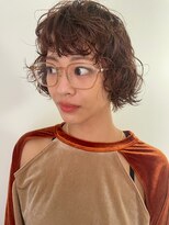 ガリカ 博多(Gallica)&nbsp;【石河安奈】大人かわいいショートパーマ/ウルフパーマ<博多>