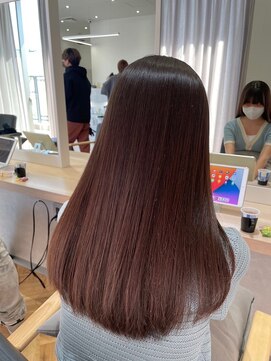 ジーナ 船橋(Zina) 髪質改善＊ピンクショコラアッシュ＊美髪【Zina 船橋】