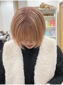 【立町メアリーバイメリー】☆切りっぱなしボブペールベージュ☆