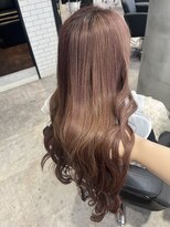 リーオオサカ(Lee Osaka) ピンクベージュ×髪質改善TR/かれん