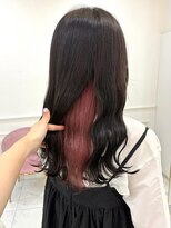 リルミー(Lilme)&nbsp;ココアブラウン×明るめインナーぴんく＊まゆ