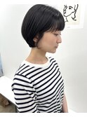 【jjeno】髪質改善ストレート×丸みショートボブ