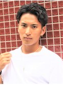 ビジネスコンマヘア☆ツイストスパイラルパーマ七三オールバック