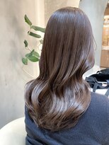 レンテ 千葉(LENTE)&nbsp;大人上品グレージュセミロングくびれ巻き髪質改善