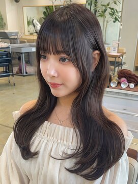 エレノア トーキョー 恵比寿(ELEANOAH TOKYO) 小顔前髪ワンカールレイヤーカットレイヤーパーマ