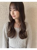 Repeace.ロング×チョコレートブラウン