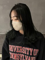 ボコカ(bococa)&nbsp;【りん指名】ハイライト デザインカラー シースルーバング