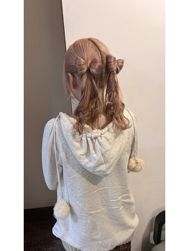 ロチカバイドールヘアー 心斎橋(Rotika by Doll hair) ribbon arrange