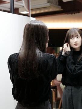 アナンダ(ananda) ベージュブラウン×艶髪