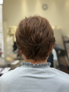 プランタンシエル(printemps CIEL) 明るい白髪染め×ショート