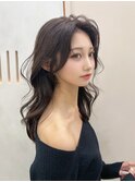 髪質改善＊小顔くすみフェミニンロングブラウン＊【Zina札幌】