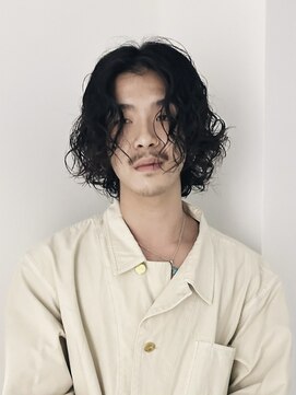 メゾンアクア 表参道(Maison ACQUA) =メンズボブパーマ/メンズボブ/フェザーパーマ/MEN’S HAIR