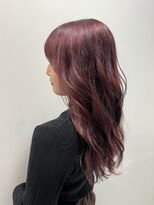 ヘアーアンドアート ルミナ(HAIR&ART LUMINA) 【KAHO】チェリーレッドカラー
