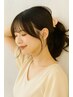 [当日予約クーポン]透明感カラー、カットメニュー  7700円　弘前市