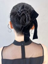 アイティーバイアルバム 八王子店(IT by ALBUM)&nbsp;暗めカラーおくれ毛グレージュ前髪カット_ba566651