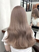 ニコ トウキョウ 渋谷(nico TOKYO)&nbsp;ダブルカラーミルクティーベージュピンクブラウンロングレイヤー