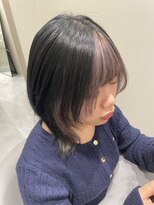 ゼイン 札幌大通(Zayn.)&nbsp;フェイスフレーミング  ラベンダーカラー 顔周りレイヤー