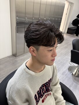 ビカムメンズヘアー 栄店(become men's hair) 短くても出来るフェザーショート