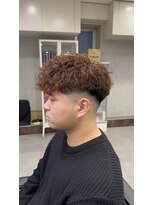 ササ(33)&nbsp;ブラウン×バロックパーマ