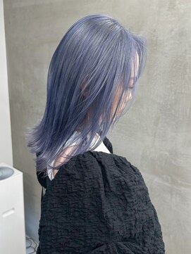 アンバー(UMBER) 京都西院/ブルージュカラー ブリーチ 髪質改善 ダブルカラー