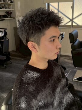 アルトラ(ALTLA) メンズカット/スパイキーショート/アッシュグレー