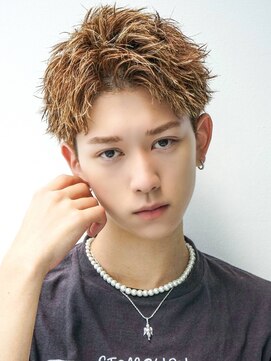 MEN'S HAIR BLEACHi 四日市店【メンズ ヘア ブリーチ】 《BLEACHi》スパイキージェット【numberA.×BLEACHi】ナチュラル
