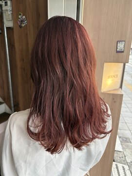 アヴァンス 天王寺店(AVANCE.) チェリーピンク×艶感カラー