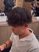 ブラック 横浜(BLUCK)&nbsp;【RYO指名限定】骨格矯正オーダーカット＋デザインパーマ