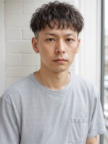 モッズヘアー メン 戸田公園店(mod's hair men)&nbsp;バロックパーマ清潔感メンズフェードスタイル20代30代p1戸田公園