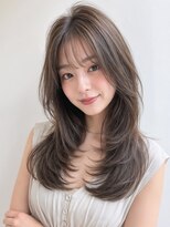 ジーナ 船橋南口(Zina) 髪質改善*ハッシュレイヤーミルクブラウン*韓国【Zina船橋】