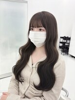 コア プラス 立川(COA PLUS)&nbsp;透明感カラー髪質改善ダブルカラー韓国レイヤーカット前髪顔周り