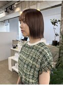 ぷつっと外はねボブ