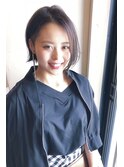 2018 S/S  外ハネショートボブ