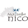 ヘアー サロン ニコ(hair salon nico)のお店ロゴ