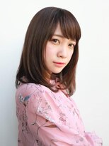 ルティア(Lutia) 斜めバング アッシュブラウン★★