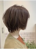 小顔ショートボブ(右サイド)