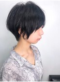 【morio池袋】大人かわいい耳かけイメチェンneo丸み小顔ショート