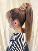 TAKAKOstyle☆袴 ストレートポニー