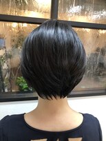 ニット 銀座(knit)&nbsp;20代30代40代オススメ×絶壁解消×大人ショート《knit銀座　秦》