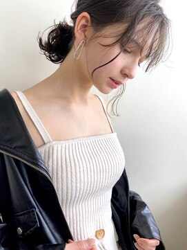 クオン 今泉(quon) 【quon】シースルーバングアレンジ　-天神 今泉 薬院-