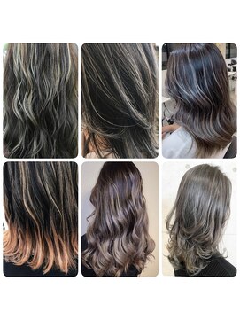 アンナヘアヴィラ(AnNa hair villa) バレイヤージュカラー☆