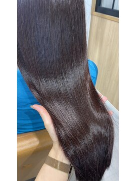 テラスヘア 新潟駅南(TERRACE hair) 艶が引き立つ◎ピンクブラウン