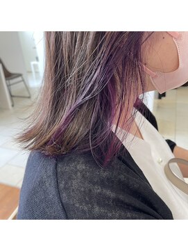 ビオトープミヨシ(Bio-Top MIYOSHI) アクセサリーカラー×紫◎30代40代50代