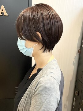 ギフト ヘアー サロン(gift hair salon) 【ツヤのあるひしがたショート】原口健伸